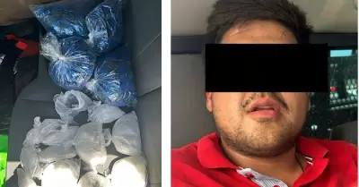 Detenido tras persecucin