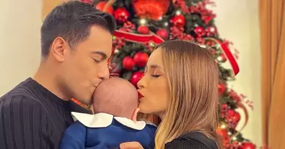 Carlos Rivera y Cynthia Rodríguez
