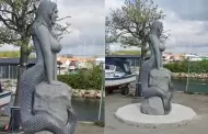 Estatua de La Sirenita causa polmica por "pornogrfica"