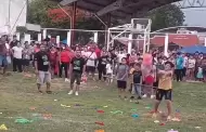 VIDEO Nios rompen piata con animales vivos en Campeche