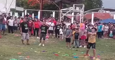 Piñata con animales.