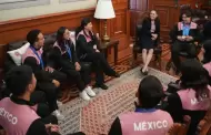 Sheinbaum recibe a equipo que particip en Mundial de Deportes Acuticos en Singapur