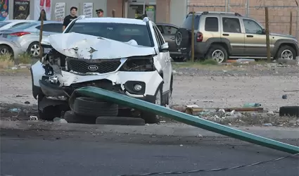 Choque en Quintas del Sol