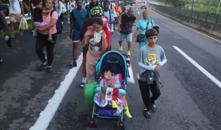Caravana migrante "xodo de la justicia"