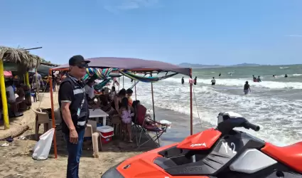 Marea alta en Baha de Kino