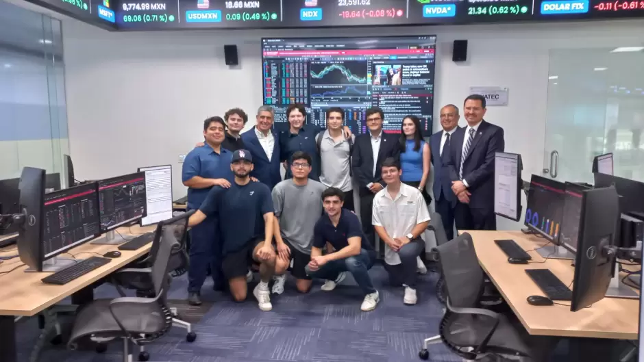 Inauguracin de laboratorios de la Escuela de Negocios del Tec de Monterrey