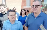 Panistas realizan denuncia portrabajos de embovedado de la avenida Tecnolgico, en Nogales