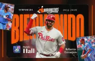 Darick Hall, primer extranjero que se unir a la Escuadra Naranja