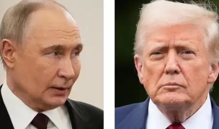 Reunin entre Vladimir Putin y Donald Trump
