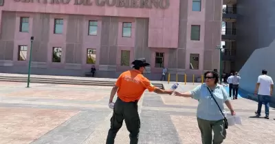 Entrega de agua
