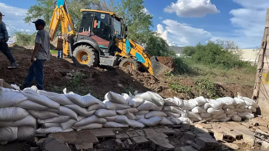 Atienden afectaciones por intensas lluvias