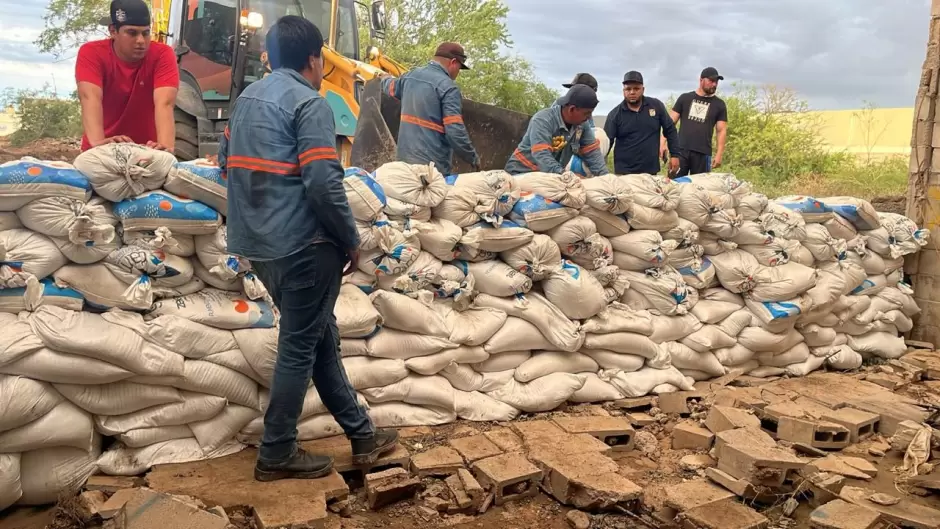 Atienden afectaciones por intensas lluvias