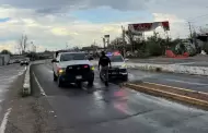 Cierran paso a desnivel en San Pedro El Saucito por lluvias en Hermosillo