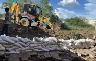 Clausuran obra tras inundaciones por barda colapsada en Villas de San Lorenzo