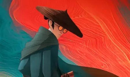 Samuri de ojos azules