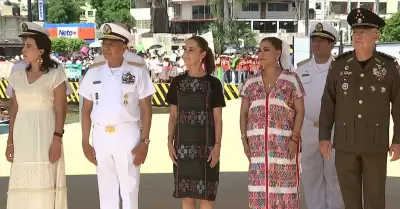 Inauguración del Marinabús en Acapulco