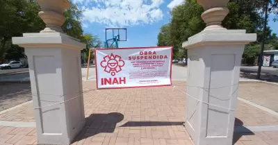 Suspende INAH obra en camellón del bulevar Hidalgo