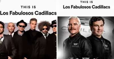 Usuarios confundieron el nombre de la escudería con el de Los Fabulosos Cadillac
