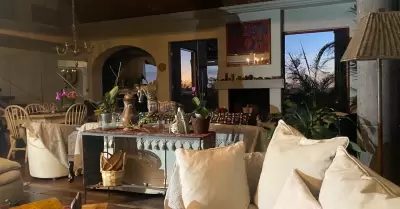 Foto de la casa de Noroña, publicada por el periodista Jorge García Orozco
