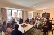 Lorenia Valles sostiene reunin con cnsul de Estados Unidos e integrantes del sector minero