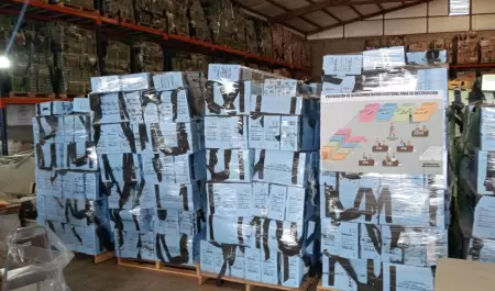 Inicia proceso para destruir material utilizado en eleccin extraordinaria