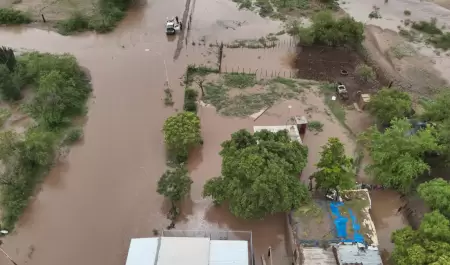 Inundacin en Bacabachi, Navojoa