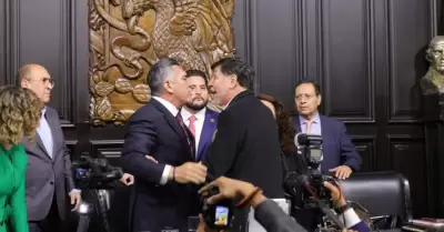Pelea Alito Moreno y Noroña