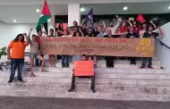 Colectivos se manifiestan en el Congreso para exigir reduccin de la jornada laboral