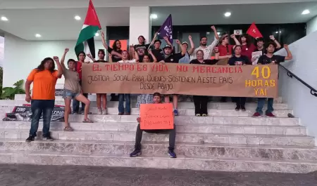 Colectivos exigen se apruebe la reduccin de la jornada laboral