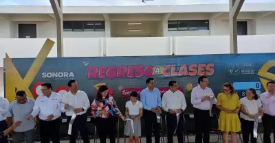 Arranque oficial del ciclo escolar 2025-2026 en Sonora