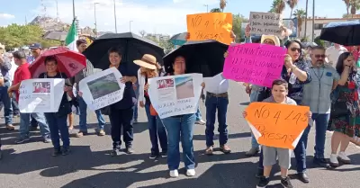 Manifestación contra construcción de presas