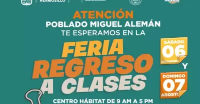 Feria de Regreso a Clases