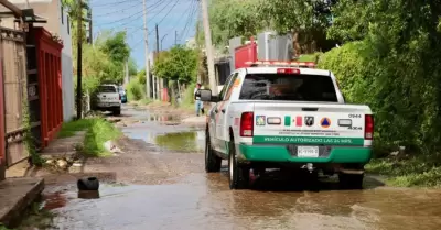 Recorridos de personal de la Dirección de Atención a Emergencias y Desastres de