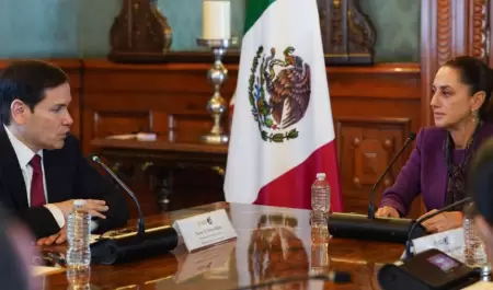 Reunin de Marco Rubio con Claudia Sheinbaum