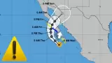 Posible trayectoria del huracn "Lorena"