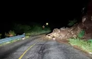 Atiende Junta de Caminos reportes de derrumbes en tramos carreteros