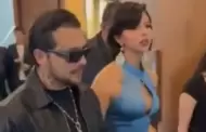 ngela Aguilar y Christian Nodal evaden a la prensa tras declaraciones de Cazzu