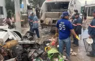 Atienden a familias de la colonia La Caridad, afectadas por lluvias