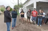 Alcalde recorre colonia La Caridad y refrenda apoyo a familias afectadas por las lluvias