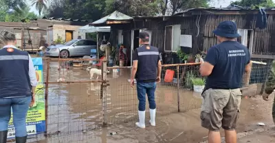 Atención a personas afectadas por las lluvias
