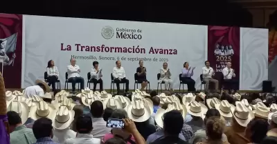 Claudia Sheinbaum presenta informe regional en Hermosillo