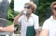 Streamer australiano desat indignacin en Japn tras profanar tumbas en Aokigahara