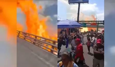 Explosin de pipa en Iztapalapa