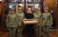 As fue confeccionada la banda presidencial que usar Sheinbaum durante el Grito
