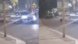 Agresin a policas en Puerta Real