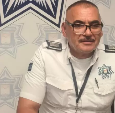 Sergio Valdez L�pez, director de la Polic�a de Tr�nsito.