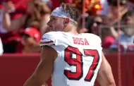 San Francisco 49ers se queda sin Nick Bosa por el resto del ao