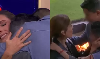 Mar Contreras y sus hijos