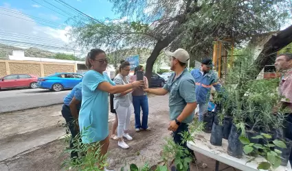 Donacin de plantas del programa "Hermosillo Crece Verde"