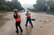 Cierres carreteros en Sonora por recientes lluvias